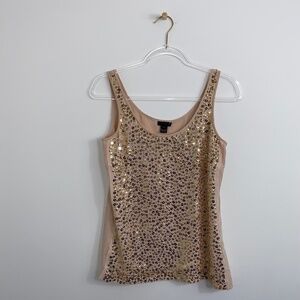NWT J CREW Collection Sequin Silk Top Size 0 Party Holidays